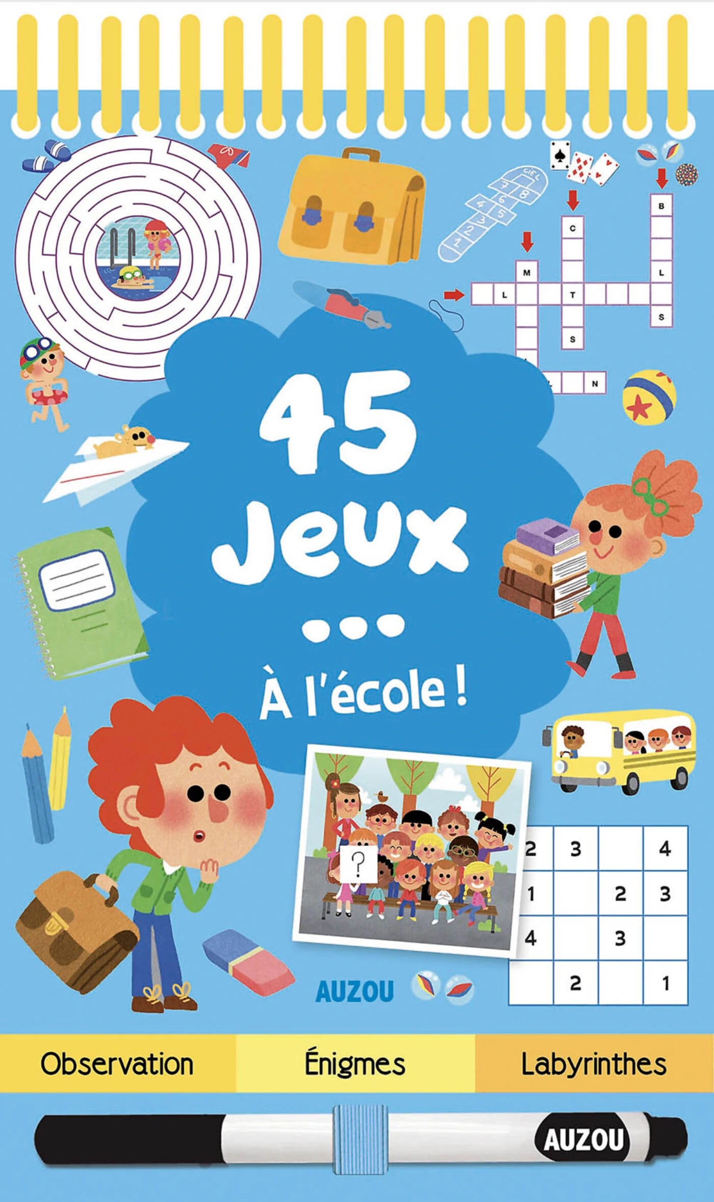 45 jeux - À l’école
