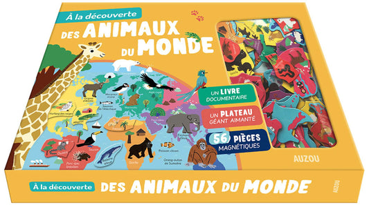 Coffret - À la découverte des animaux du monde
