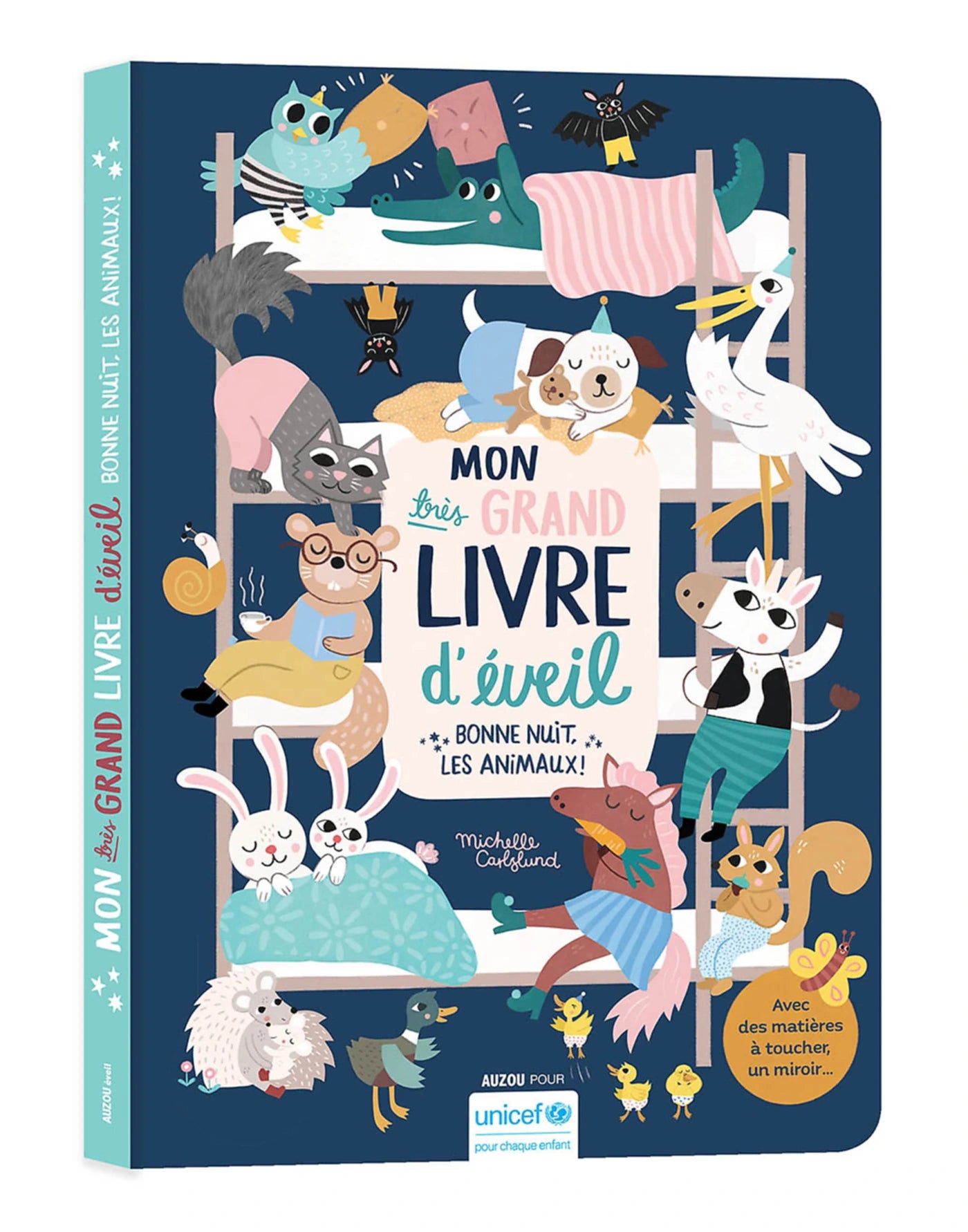 Mon très grand livre d’éveil - Bonne nuit les animaux