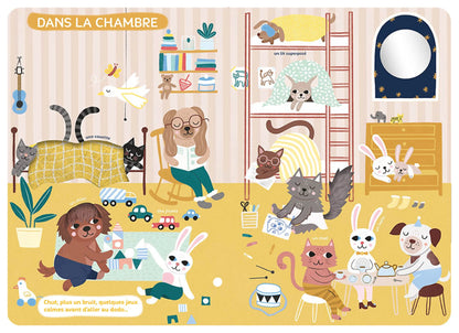 Mon très grand livre d’éveil - Bonne nuit les animaux