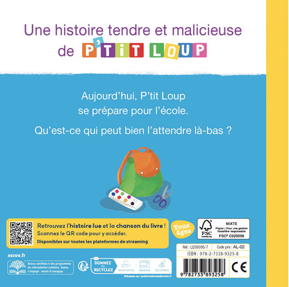 Livre - P’tit loup rentre à l’école