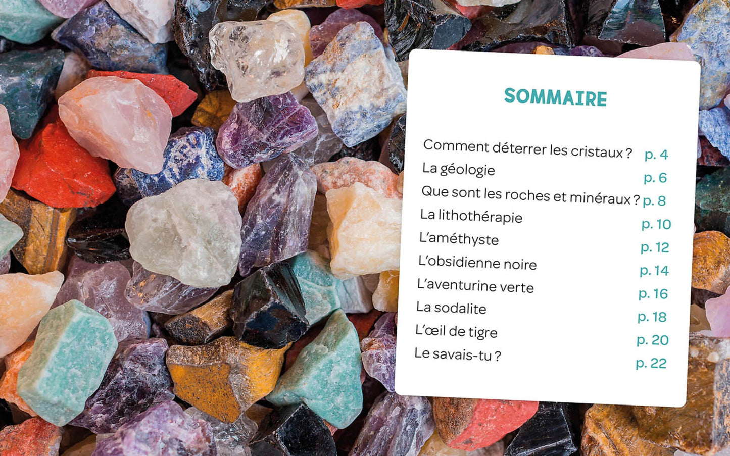 Mes 10 cristaux à déterrer