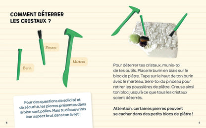 Mes 10 cristaux à déterrer