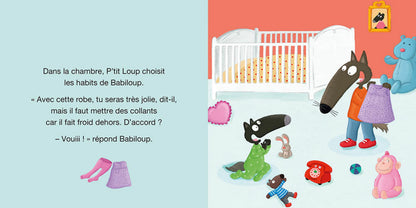 Livre - P'tit loup aime sa petite soeur