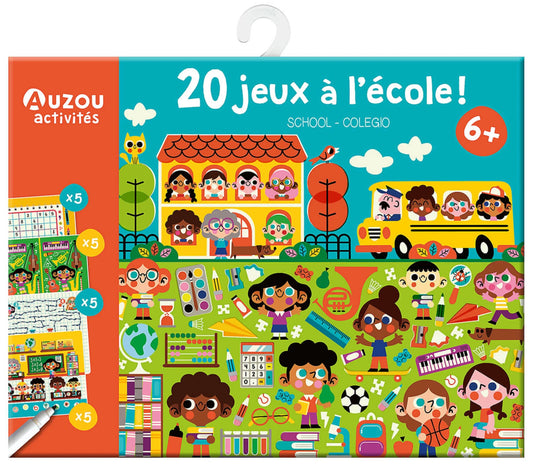20 jeux - À l'école