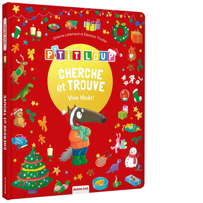 Cherche et trouves des tout-petits - P'tit loup vive Noël !