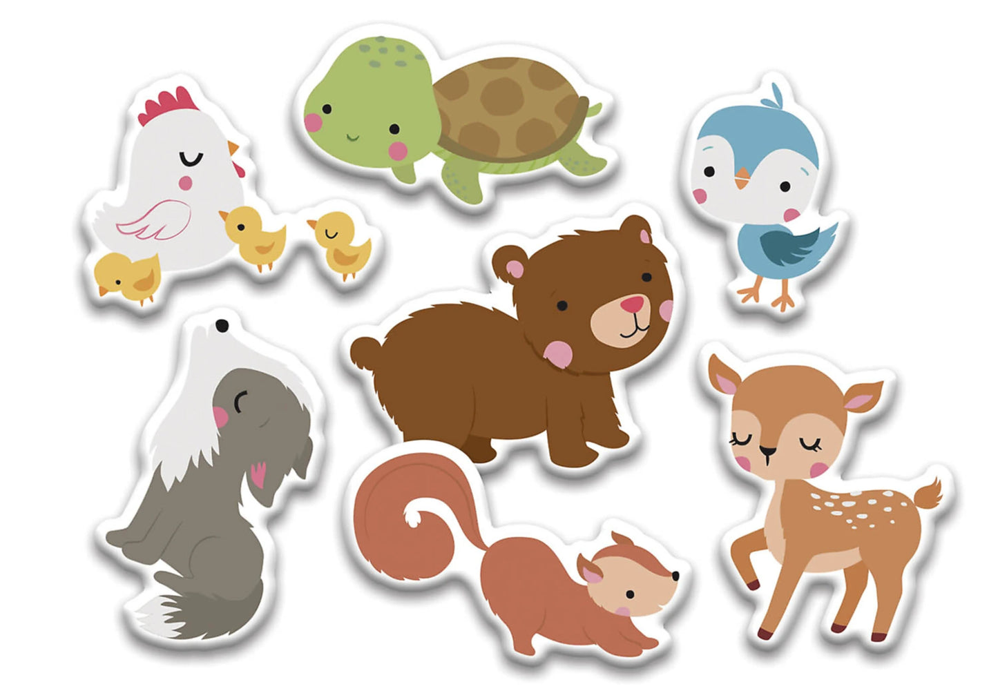 Mon petit coffret aimanté - Les bébés animaux