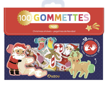 Ma pochette de 100 gommettes - Noël