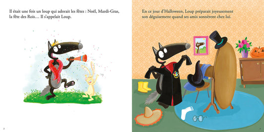 Livre - Loup qui ne croyait pas aux fantômes