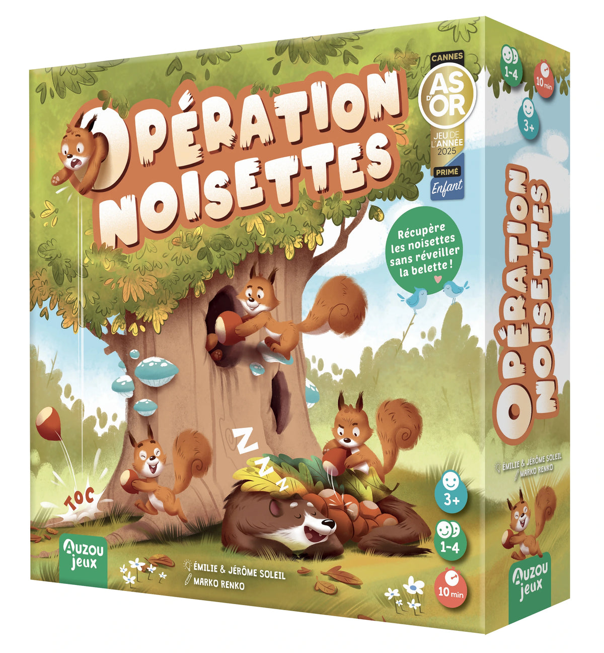 Grand jeu - Opération noisettes