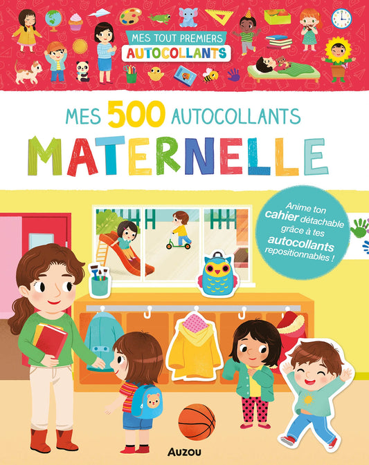 500 autocollants - La maternelle