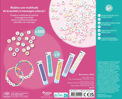 Mon coffret d'artiste - Mes bracelets à messages