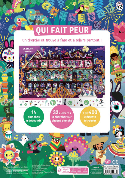 Livre cherche et trouve - Qui fait peur