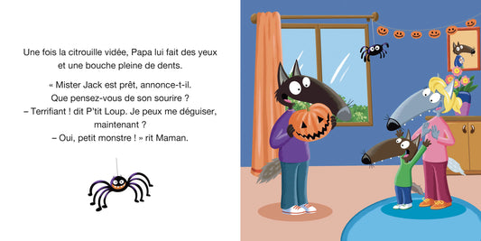 P’tit loup fête Halloween