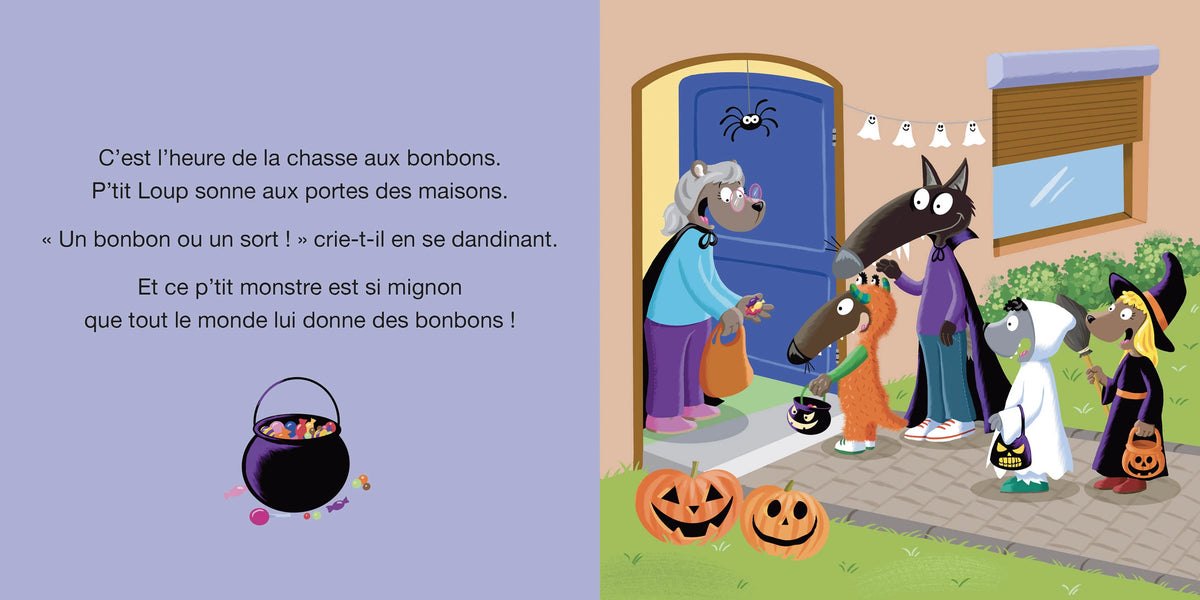 P’tit loup fête Halloween