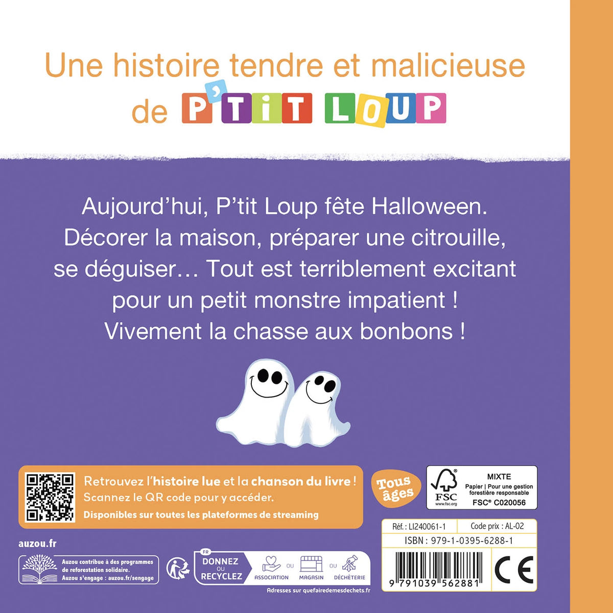 P’tit loup fête Halloween