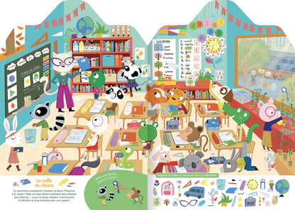 Livre cherche et trouve - La petite école