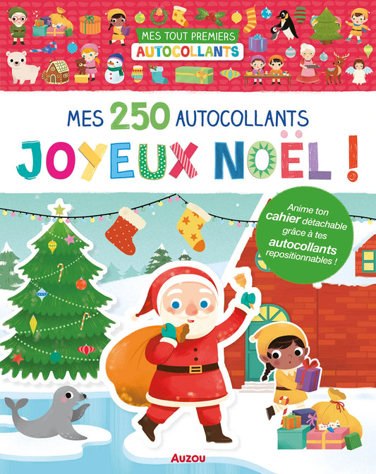 250 autocollants - Joyeux Noël !