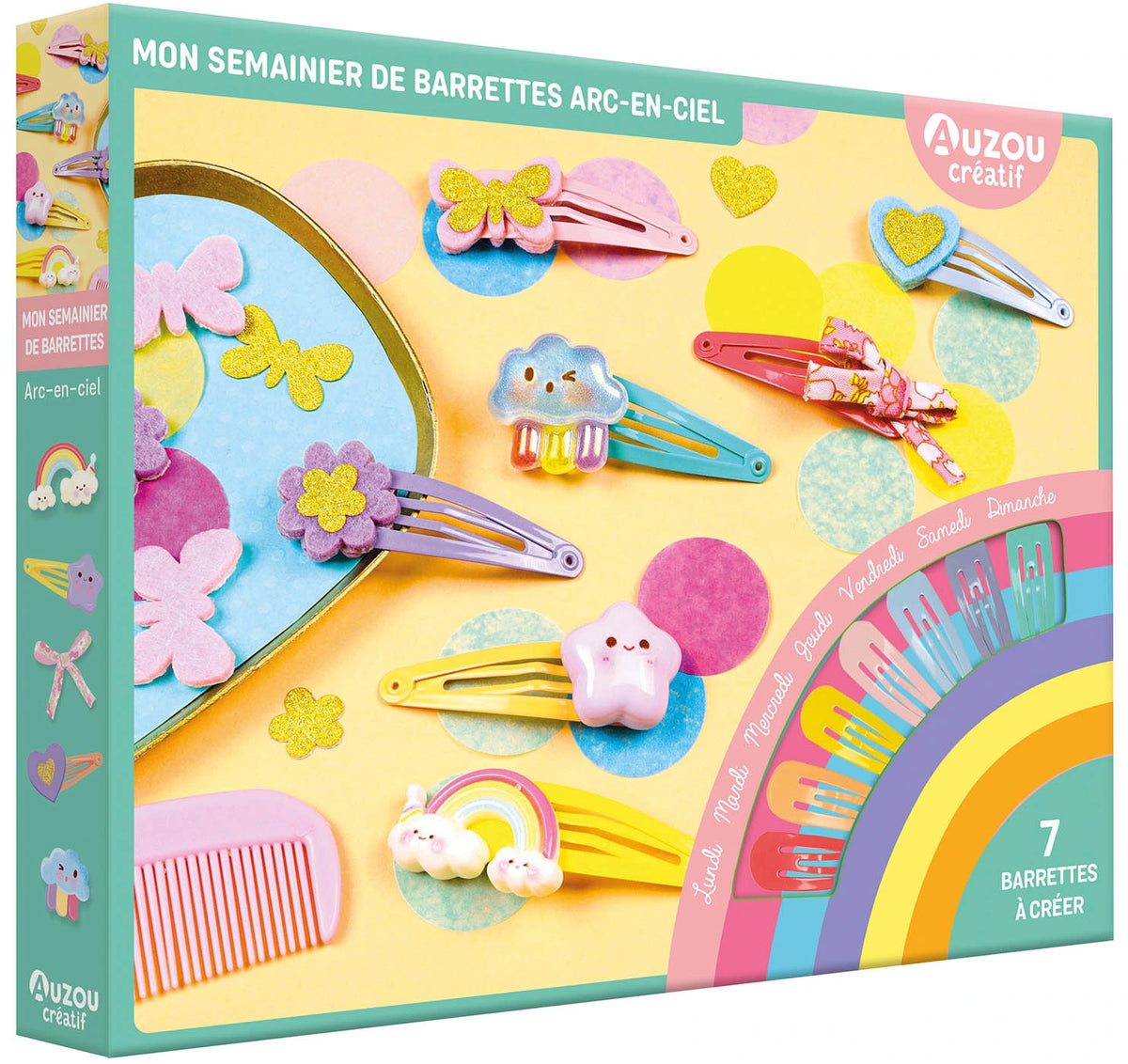 Mon coffret d'artiste - Mon semainier de barrettes