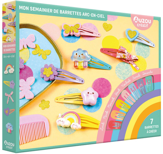 Mon coffret d'artiste - Mon semainier de barrettes