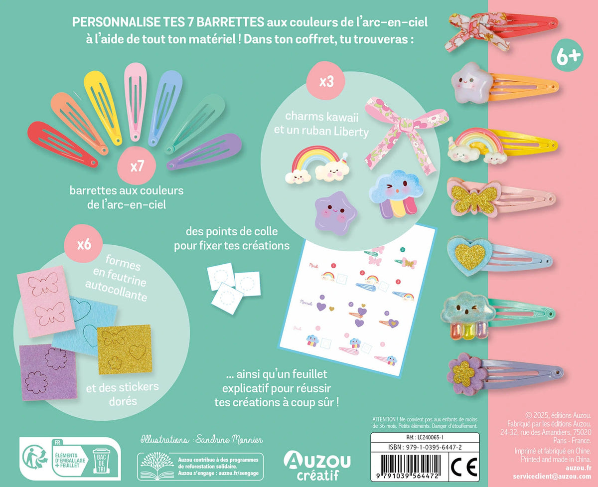 Mon coffret d'artiste - Mon semainier de barrettes