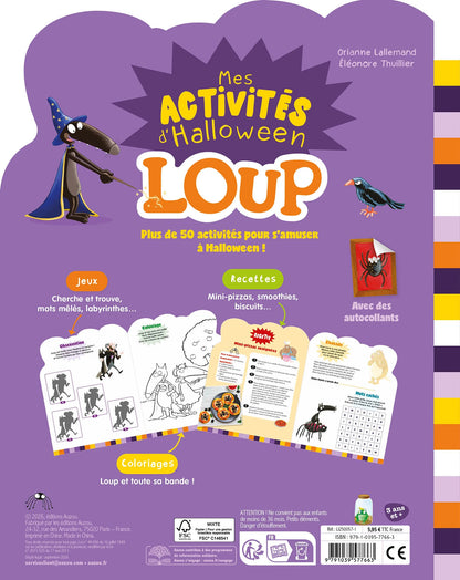 Mes activités Halloween avec p'tit loup
