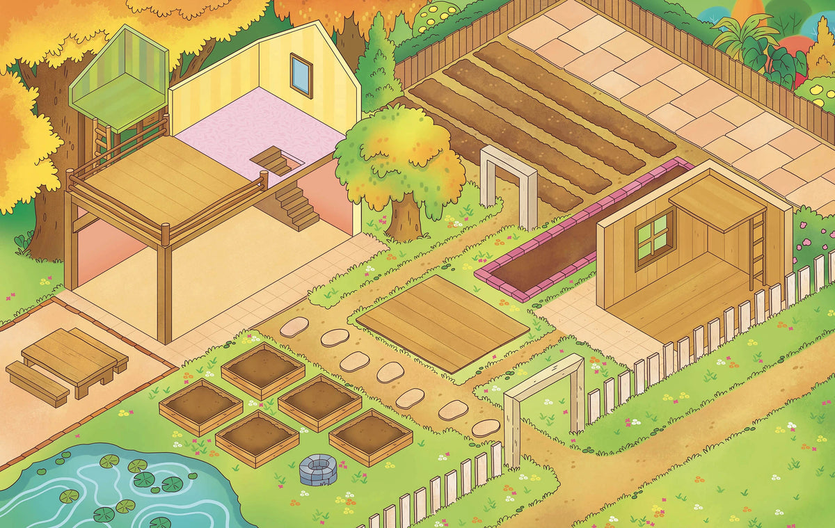 Mon univers cosy géant - potager