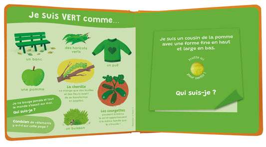 Mon livre des odeurs et des couleurs - L’automne