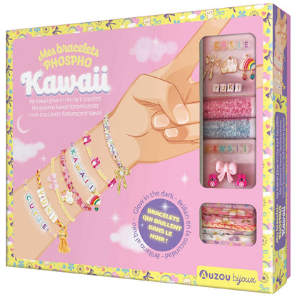 Ma boite à bijoux - Mes bracelets phospho kawaii