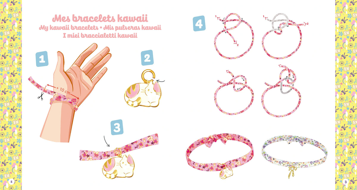 Ma boite à bijoux - Mes bracelets phospho kawaii