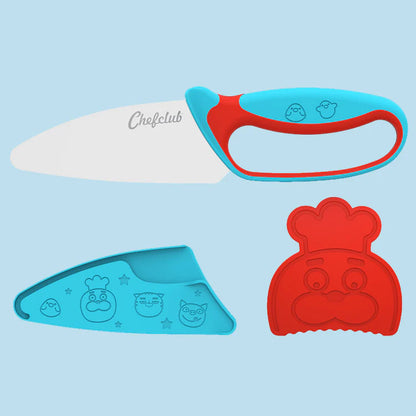 Couteau - Bleu rouge