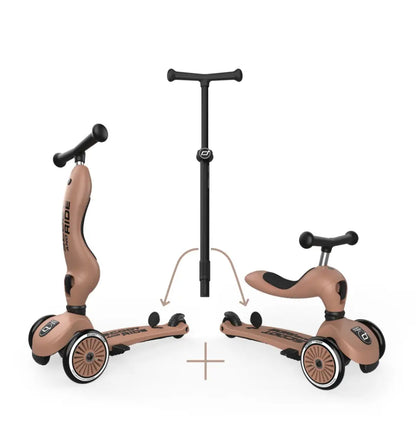Trotinette HIGHWAYKICK 1 PUSH AND GO - Mocha