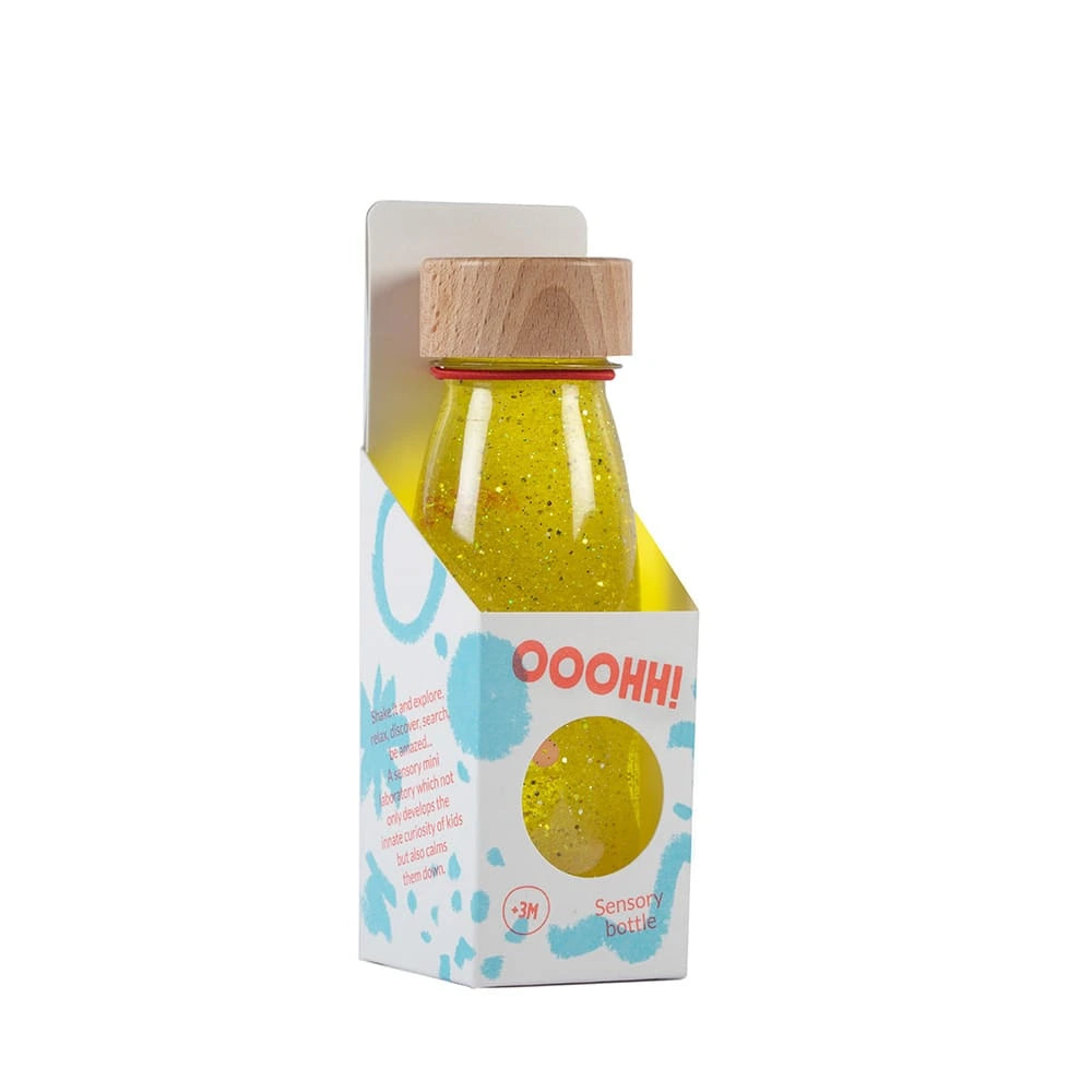 Bouteille sensorielle - Float yellow