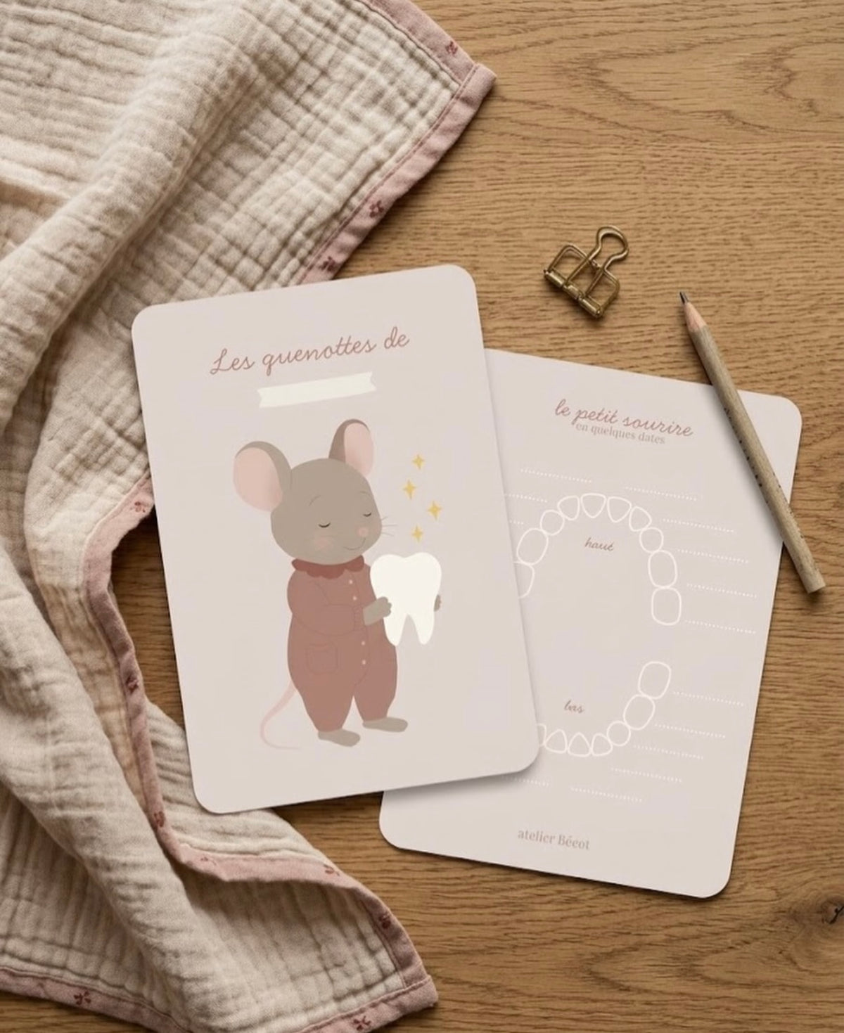 Cartes - Mes premières quenottes