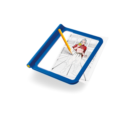 Tablette lumineuse nomade K-draw-pro - Bleu