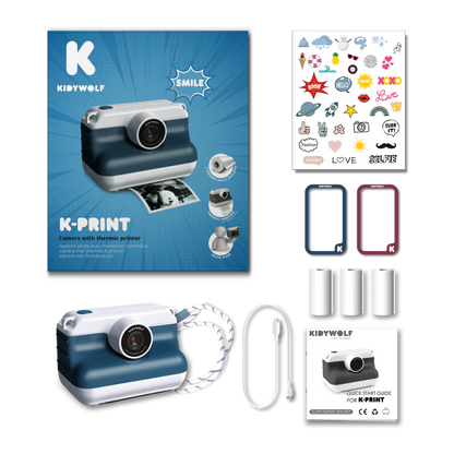 K-print - Bleu