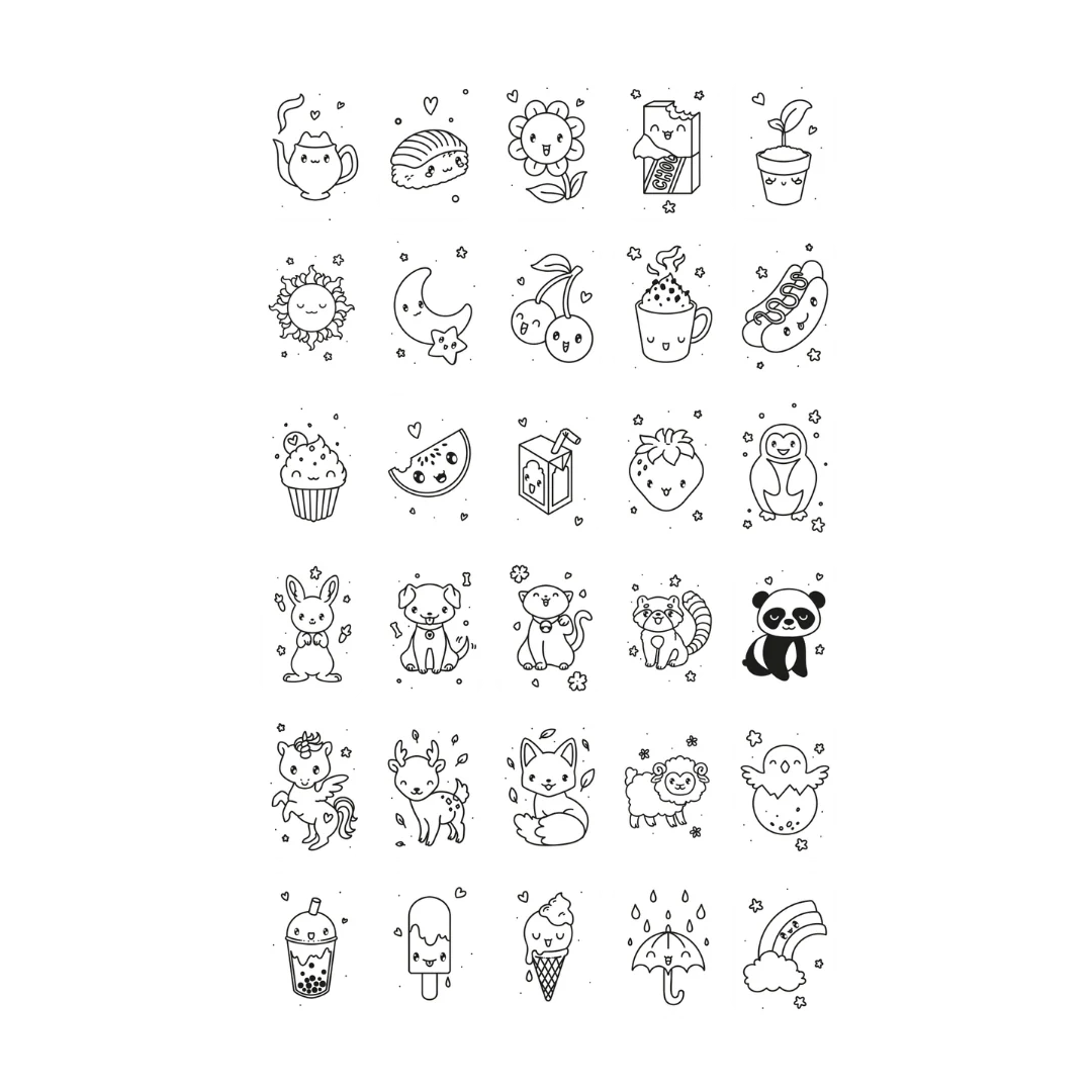 Recharge kidydraw-mini - Princesse et kawaii