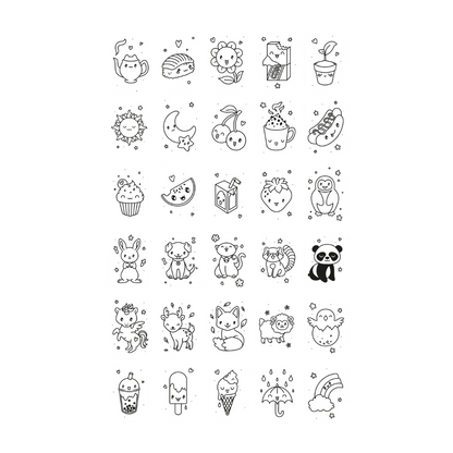 Recharge kidydraw-mini - Princesse et kawaii