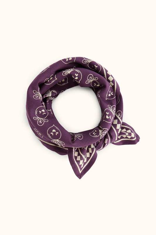Grand foulard Latika - Roots taffeta