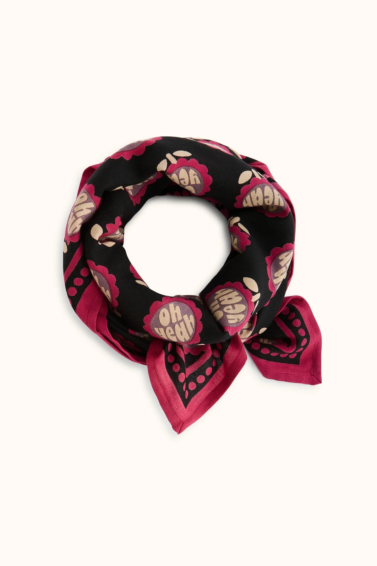 Grand foulard Latika - Yeah coal