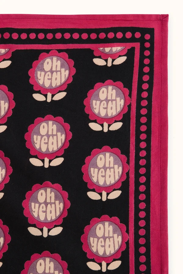 Grand foulard Latika - Yeah coal