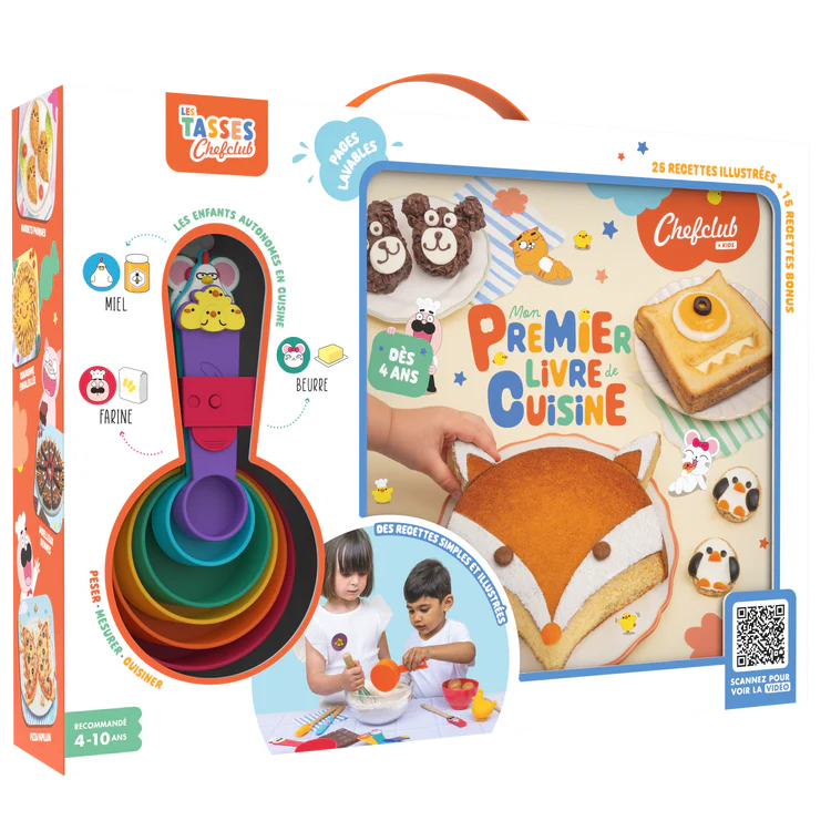 Coffret - Mon premier livre de cuisine