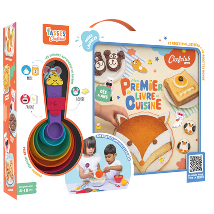 Coffret - Mon premier livre de cuisine