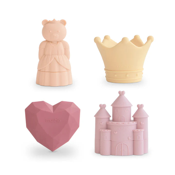 Set 4 jouets de bain - Princess mold