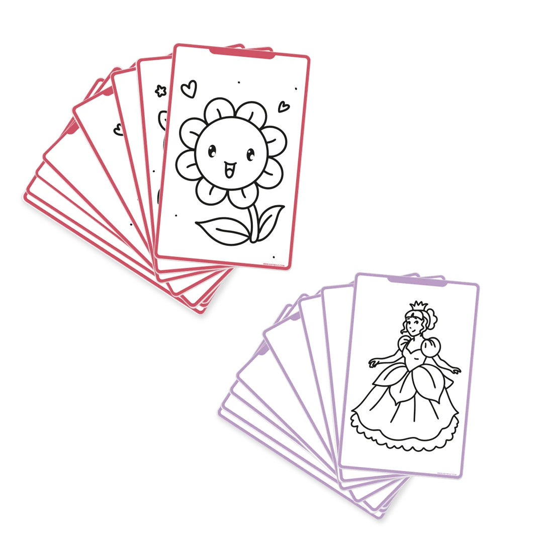 Recharge kidydraw-mini - Princesse et kawaii