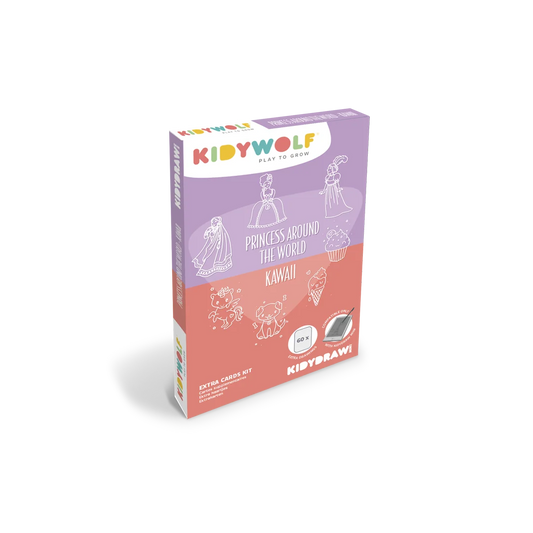 Recharge kidydraw-mini - Princesse et kawaii