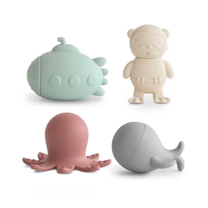 Set 4 jouets de bain - Sealife