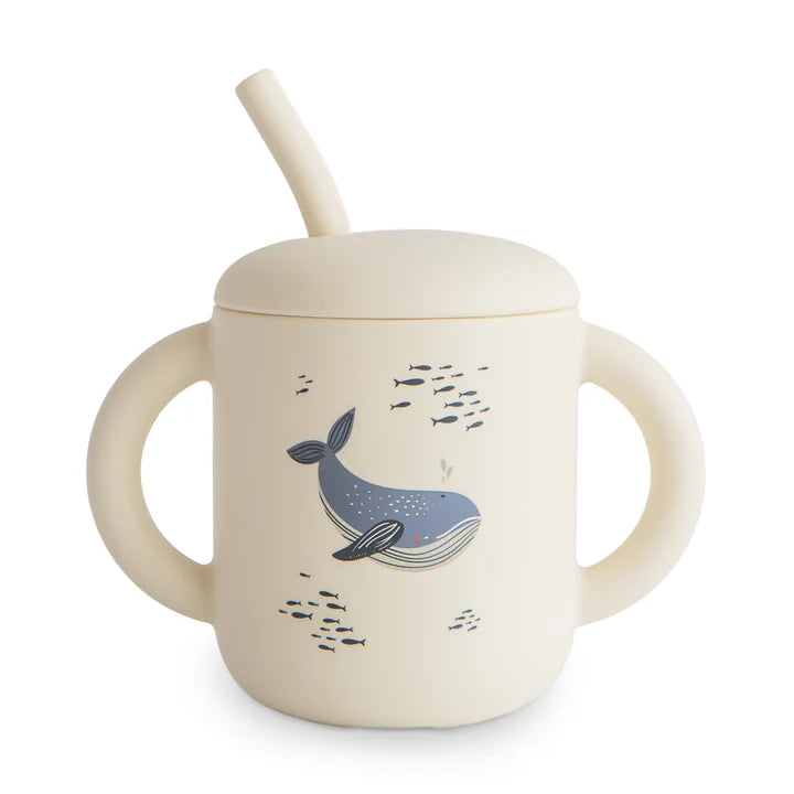 Gobelet d'apprentissage - Whales