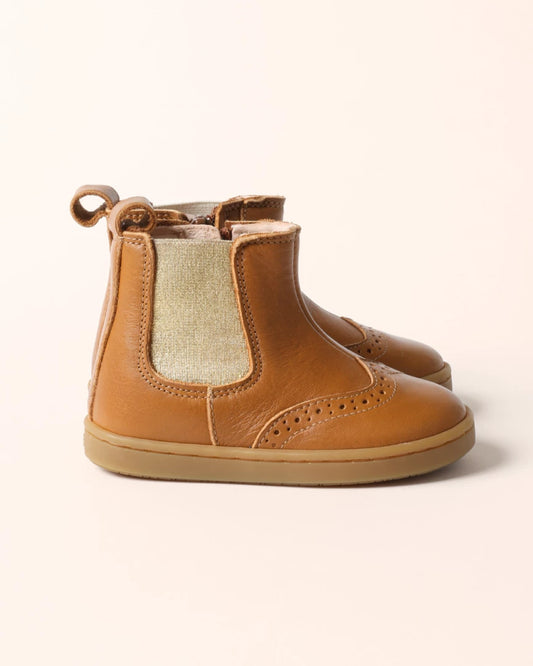 Bottine Axelle - Marron-doré