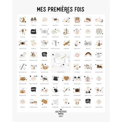 Affiche mes premières fois - Maman/maman